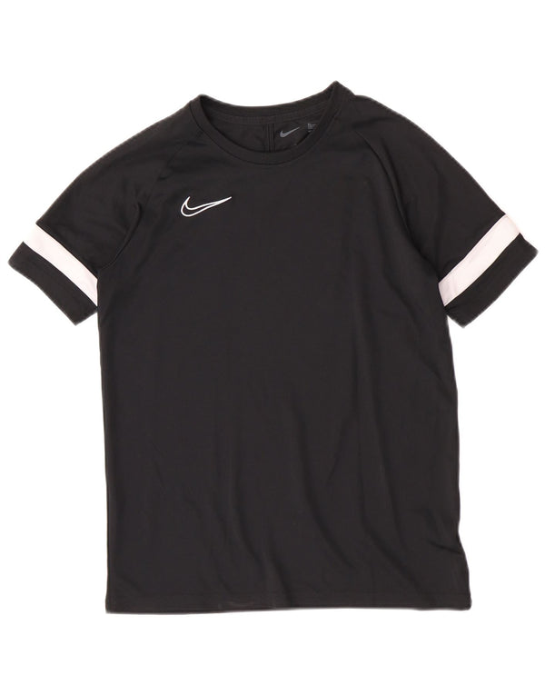 T-shirt da ragazzo Nike Dri Fit Top 13-14 anni XL Black Colourblock