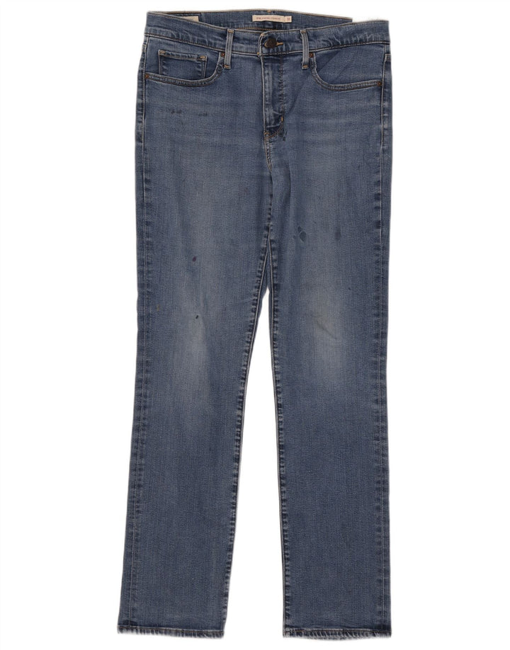 Jeans dritti modellanti da donna Levi's 314 W31 L31 cotone blu