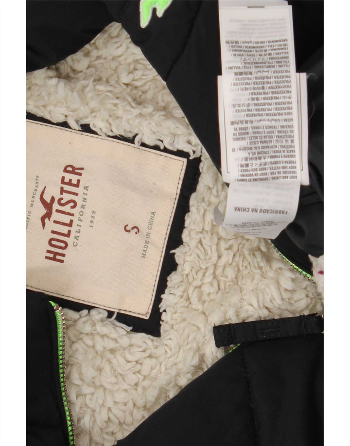 Giacca imbottita Sherpa da donna Hollister UK 10 Small Poliestere blu navy