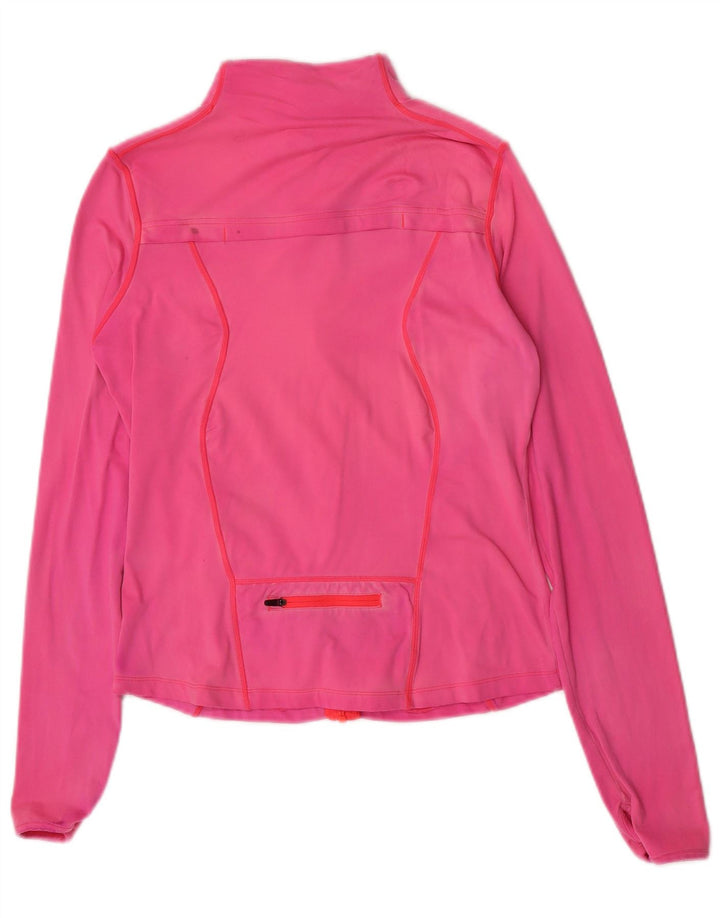Giacca da tuta da donna Ellesse UK 12 Nylon rosa medio