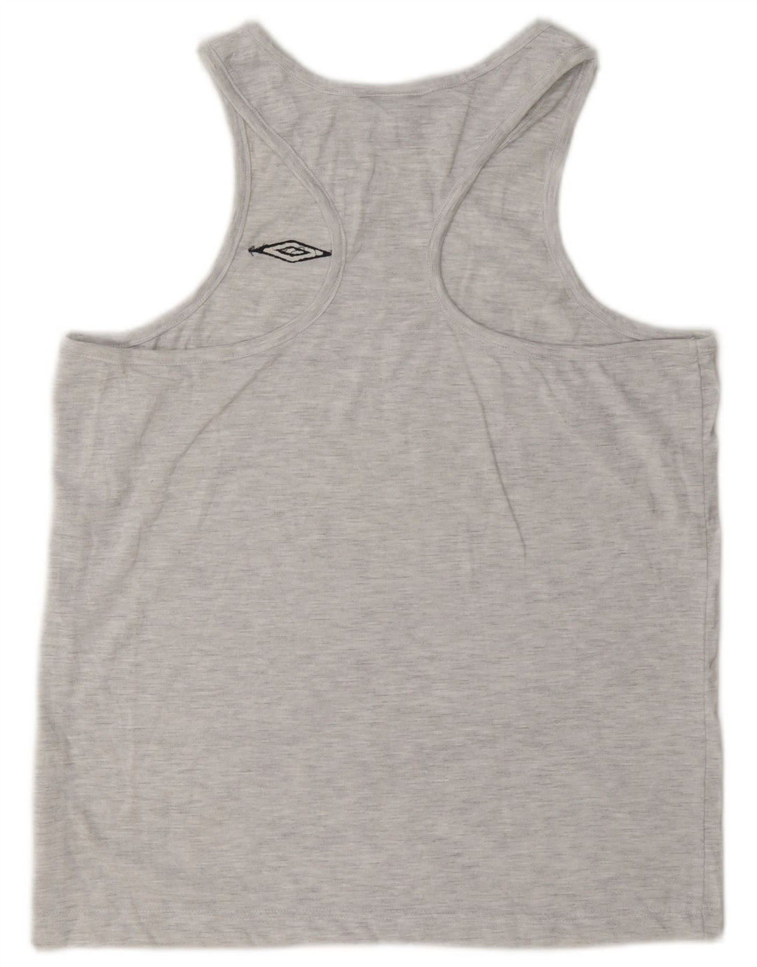 Canotta da uomo Umbro in poliestere screziato grigio medio