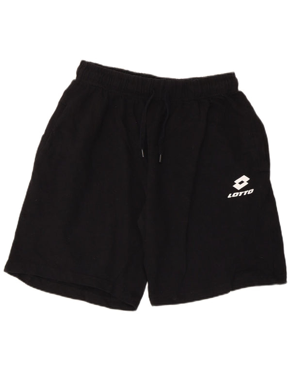 Lotto Pantaloncini sportivi da ragazzo 15-16 anni XL Cotone nero