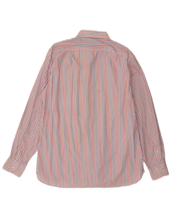 Camicia Boggi Milano da uomo in cotone a righe grandi rosse