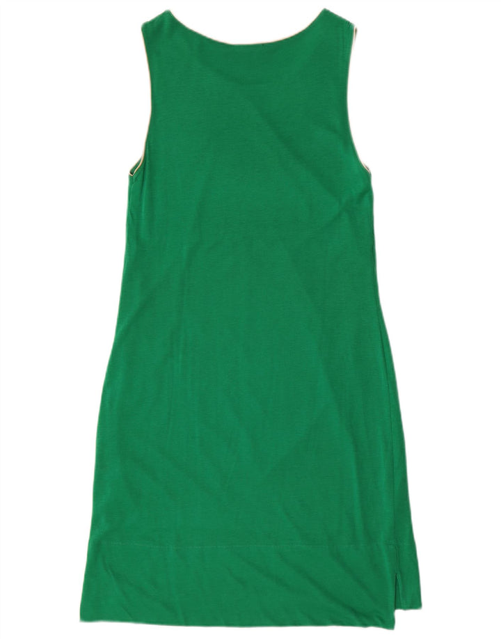 Abito a trapezio senza maniche da donna Massimo Dutti UK 8 piccolo verde