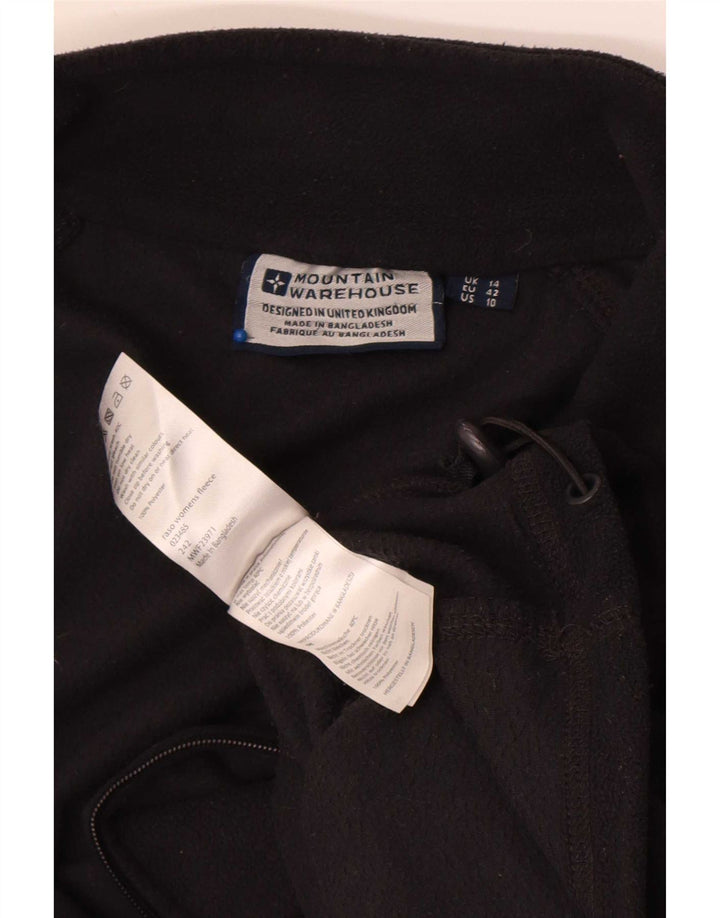 Giacca in pile da donna Mountain Warehouse UK 14 Large Poliestere nero