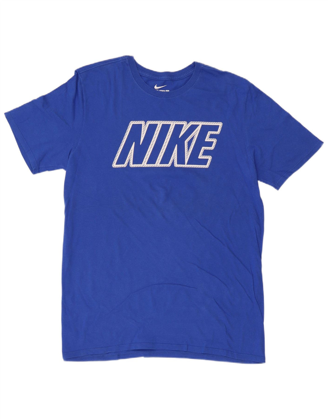 NIKE T-shirt grafica da uomo con taglio atletico, grande, blu