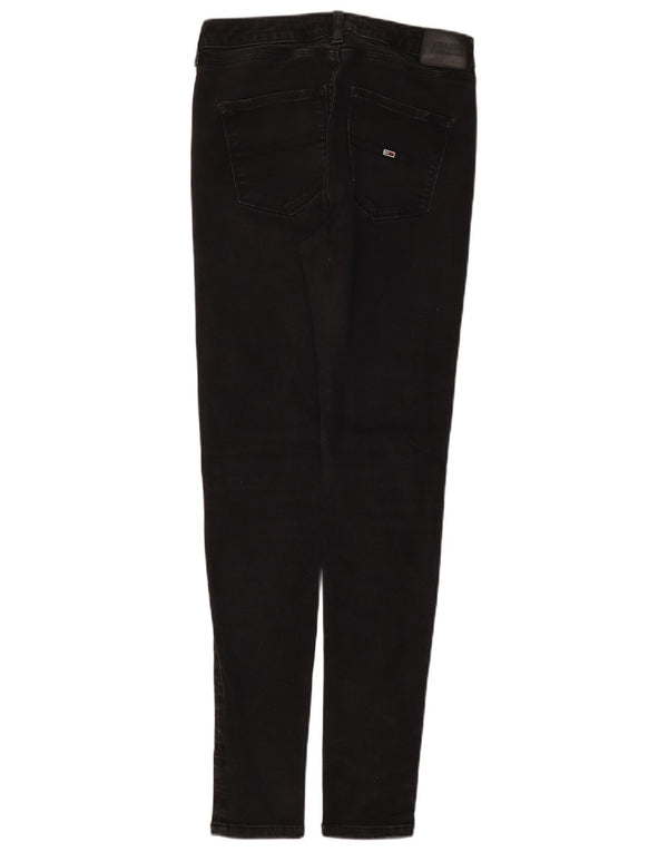 Jeans skinny da donna Tommy Hilfiger W28 L32 cotone nero