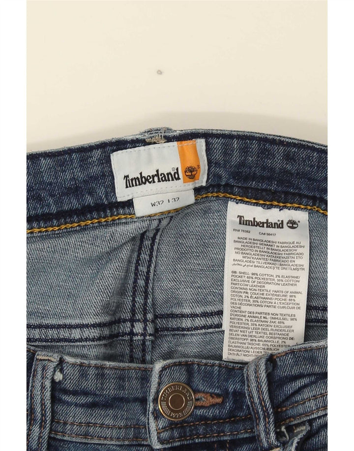 Jeans slim da uomo Timberland W32 L32 cotone blu