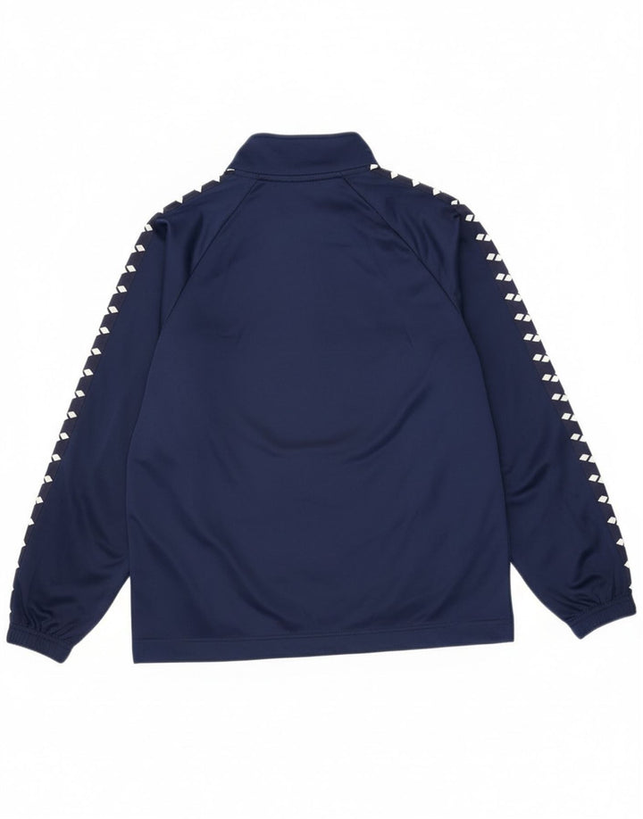 Giacca da ginnastica grafica da uomo Arena piccola blu navy