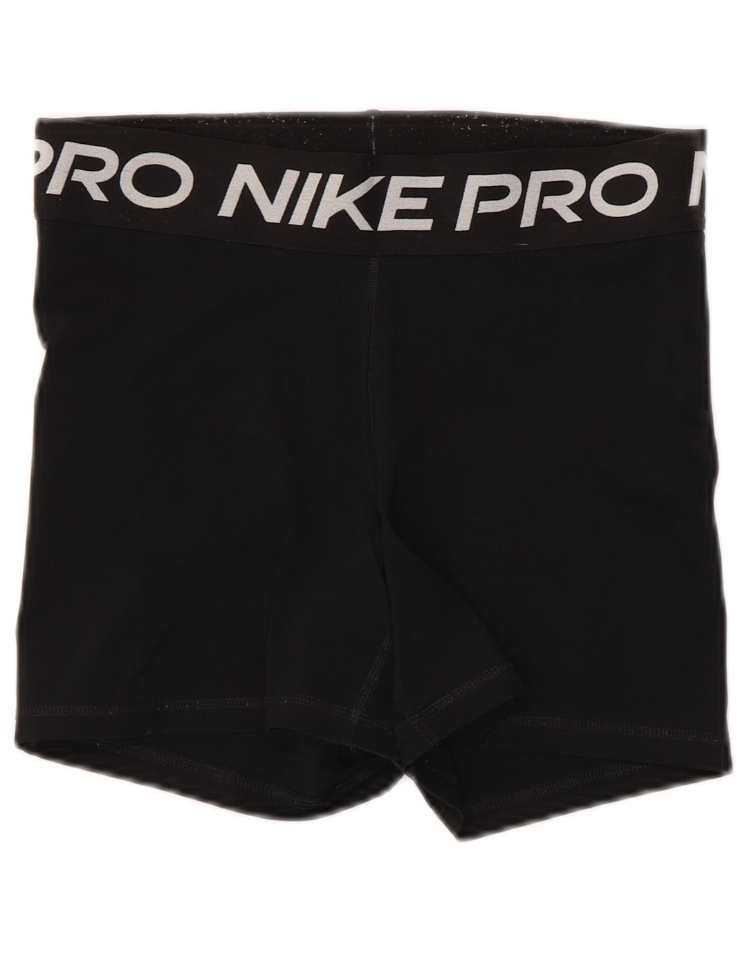 Pantaloncini sportivi Nike Dri Fit Graphic da donna UK 12 Medium Nero Poliestere