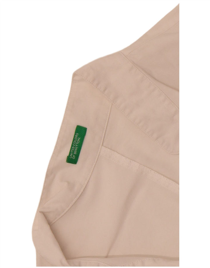 Camicetta da donna Benetton UK 16 grande bianca