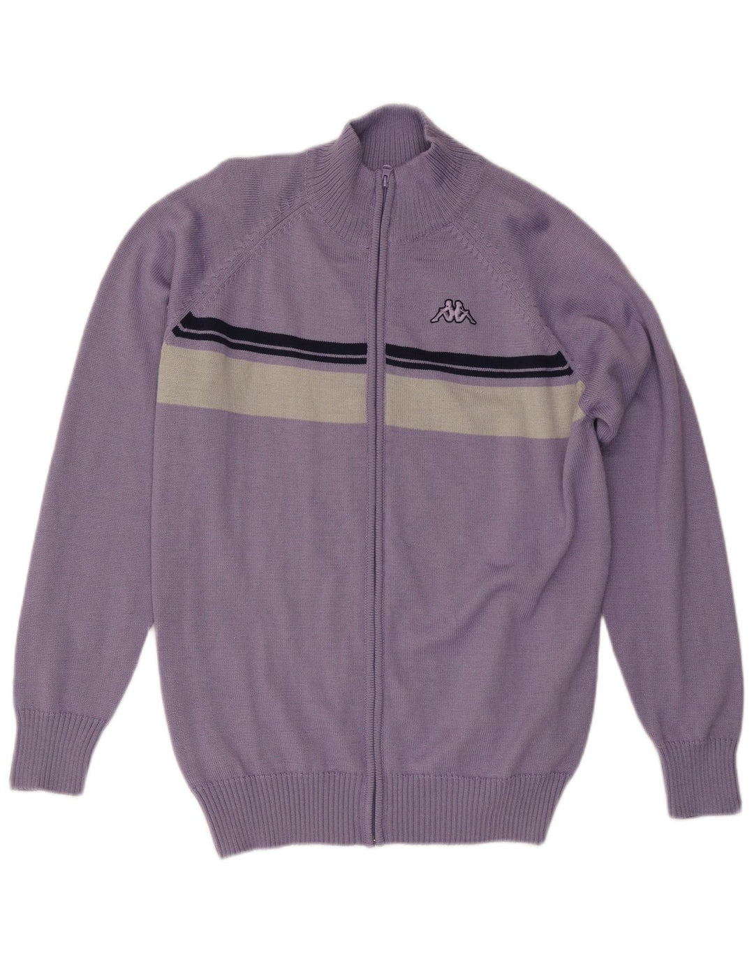 Maglione cardigan da uomo KAPPA 3XL Acrilico color block viola