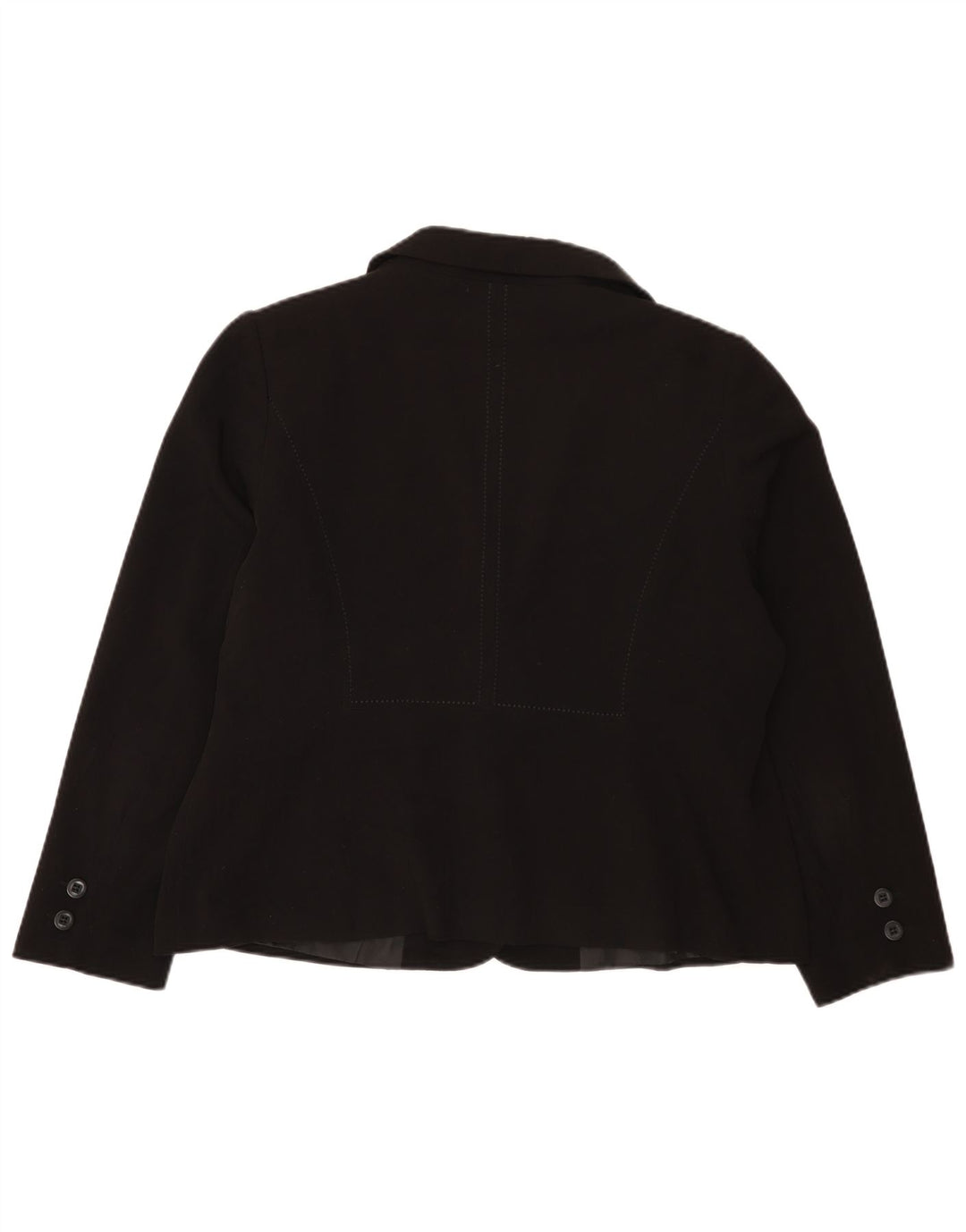 Giacca blazer a 2 bottoni Marks & Spencer da donna UK 20 2XL poliestere nero