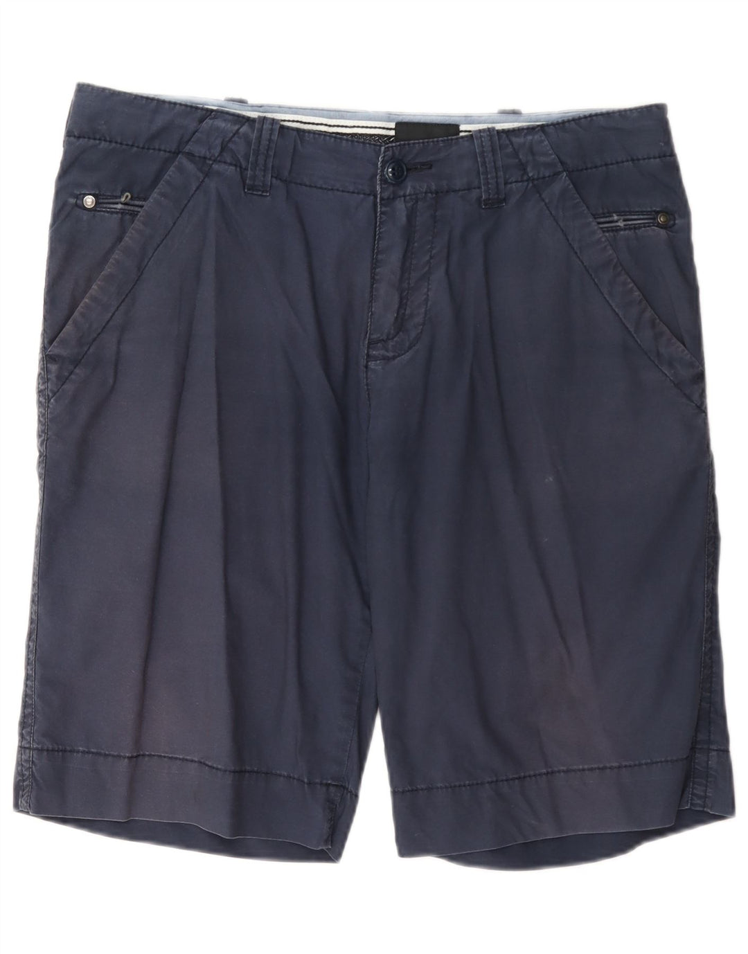 Pantaloncini chino da uomo Calvin Klein W32 cotone blu navy medio