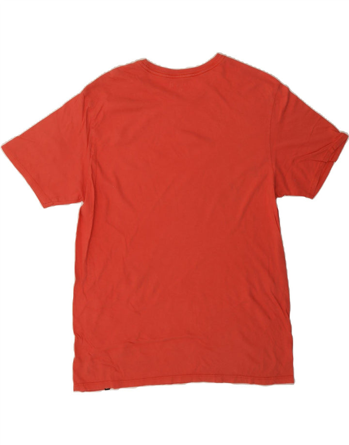 HURLEY Mens Graphic T-Shirt Top Large Red Cotton Vintage Hurley and Second-Hand Hurley from Messina Hembry 