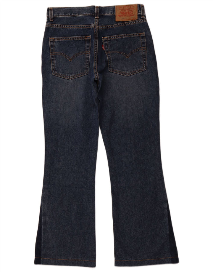 LEVI'S Jeans 525 Bootcut da donna W28 L28 in cotone blu