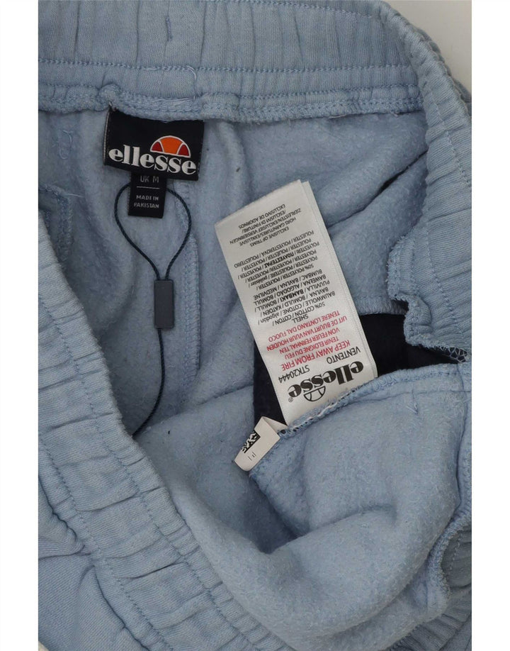 Pantaloncini sportivi da uomo Ellesse blu medio in cotone color block