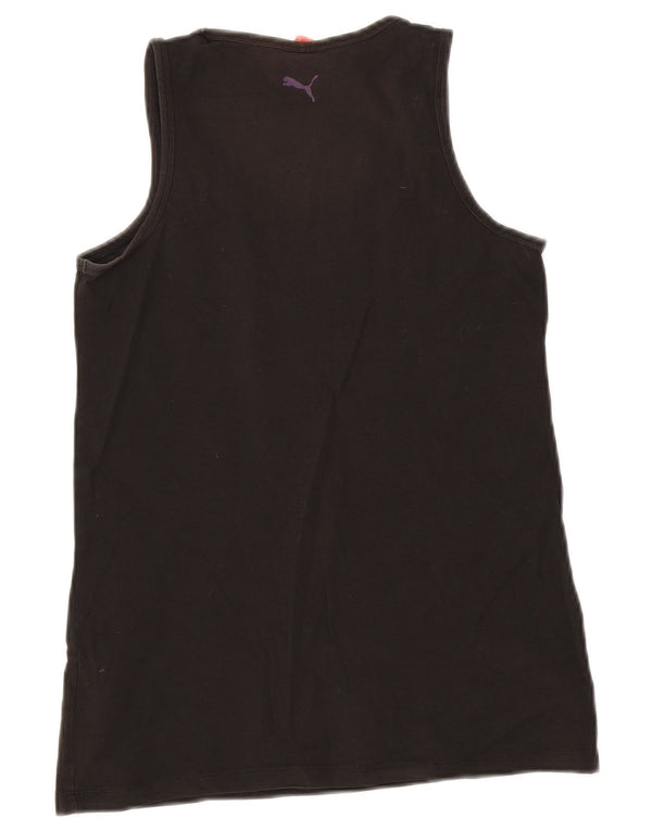 Canotta da donna Puma UK 12 medio cotone nero