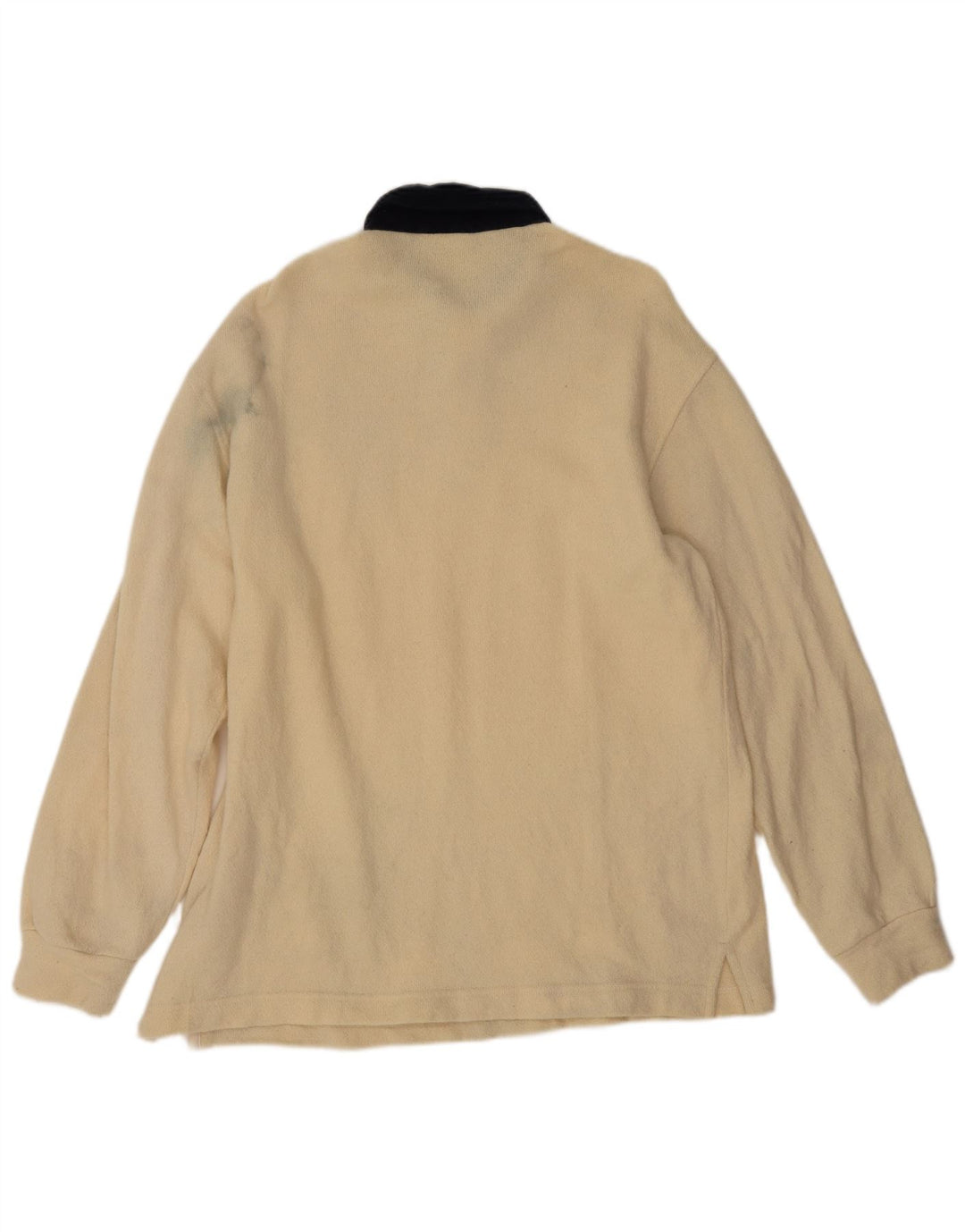 Maglione da uomo North Sails con collo alto, grande, in lana color block beige