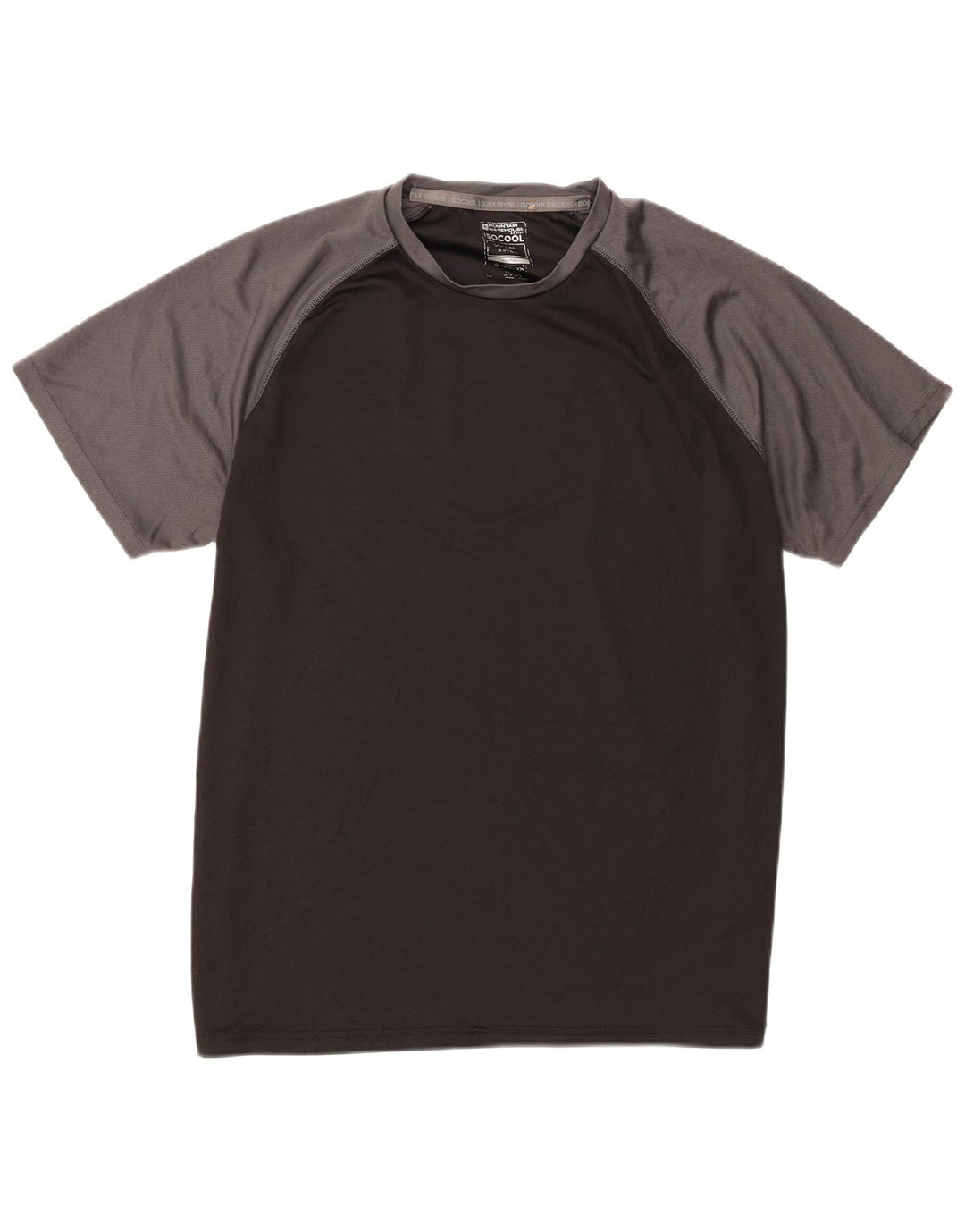 T-shirt IsoCool da uomo Mountain Warehouse 2XL Poliestere color block grigio