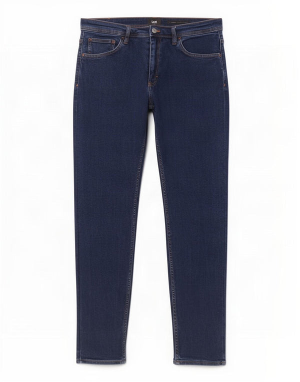 Jeans slim da donna Lee W34 L32 cotone blu