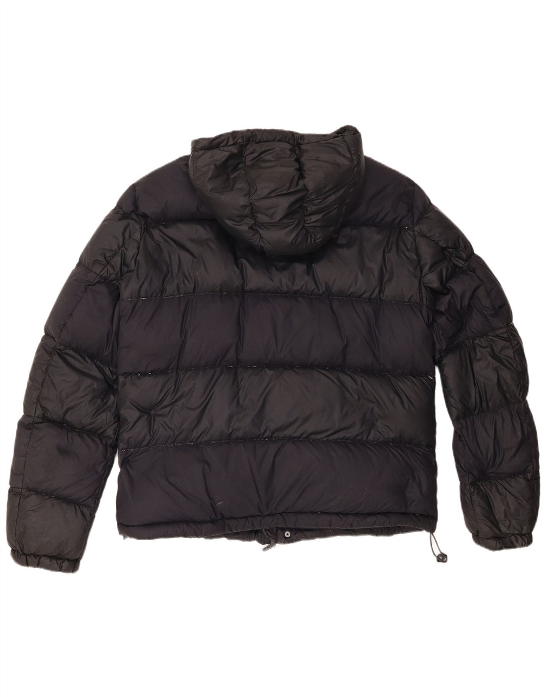 Giacca imbottita con cappuccio da uomo Armani Jeans EU 54 XL nera in poliammide