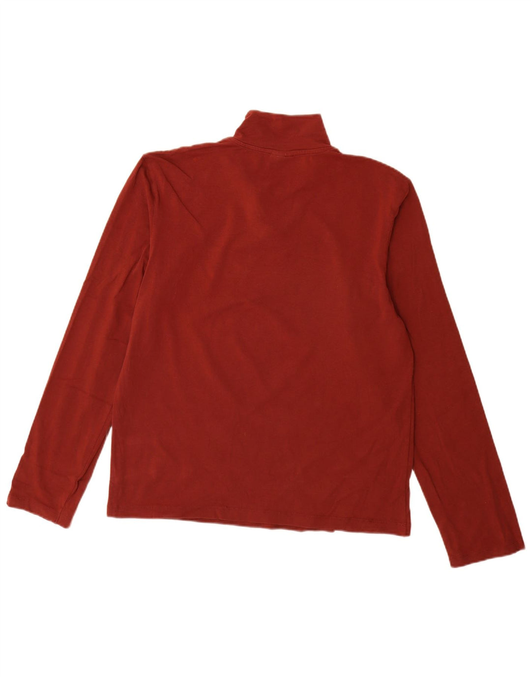 Trussardi Jeans - Tuta da uomo pullover con zip e collo, taglia grande, marrone