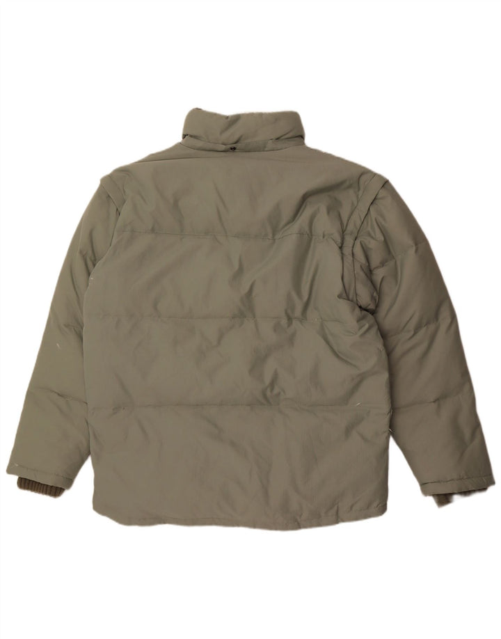 Giacca imbottita da uomo Fila UK 40 Large Verde Poliestere