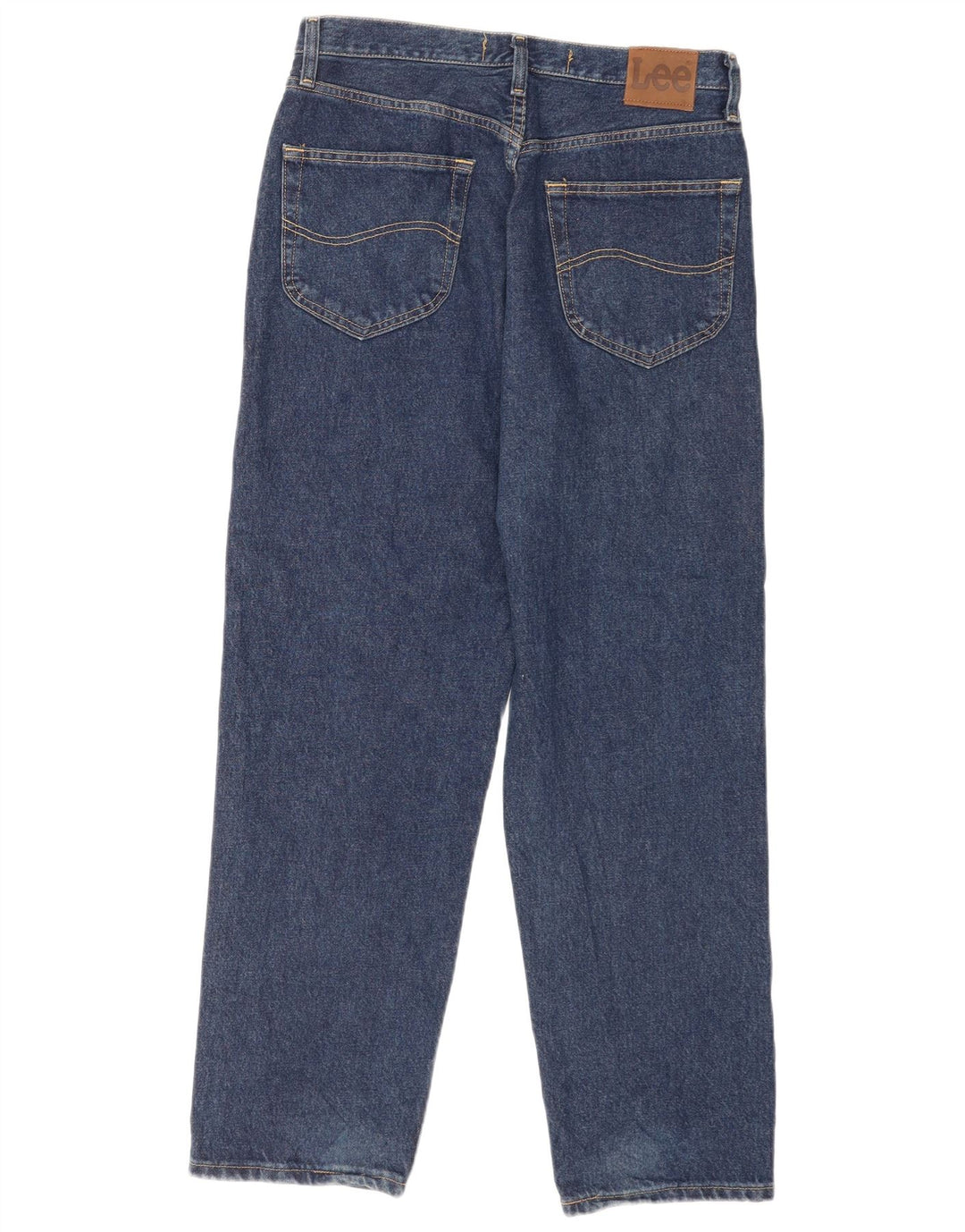 Jeans dritti da uomo Lee vestibilità rilassata W32 L30 cotone blu