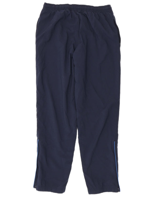 NIKE Mens Tracksuit Trousers UK 38/40 Medium  Navy Blue Polyester