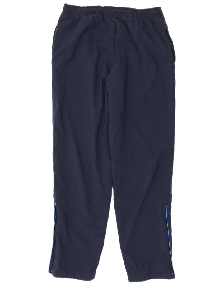 Pantaloni da tuta da uomo NIKE UK 38/40 Poliestere blu navy medio