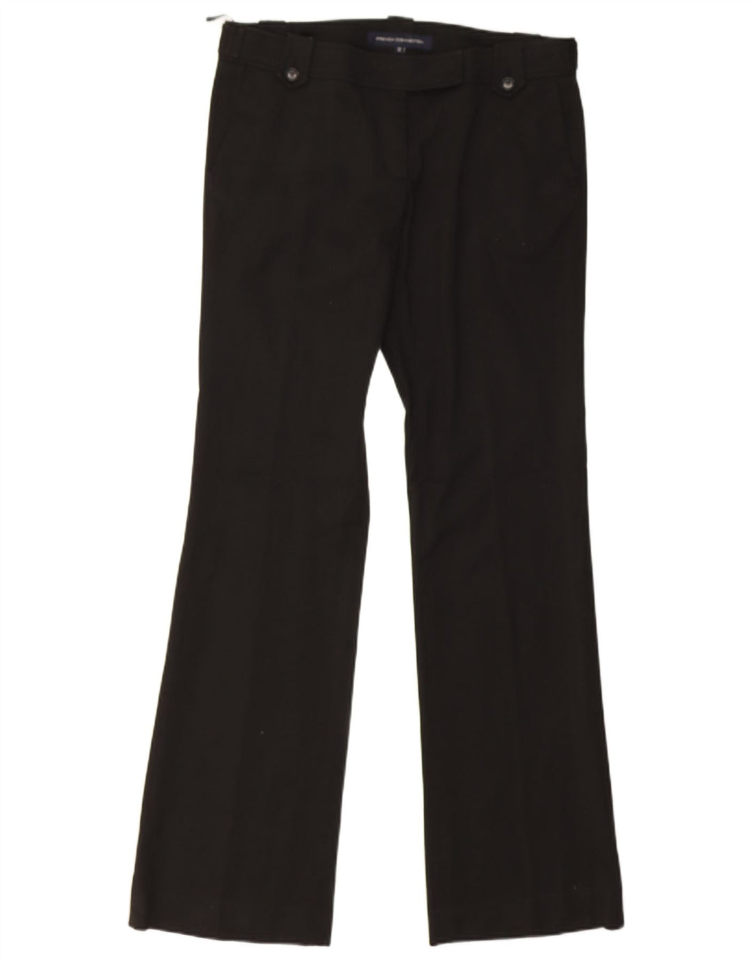Pantaloni da abito dritti da donna French Connection UK 12 medi W32 L32 neri
