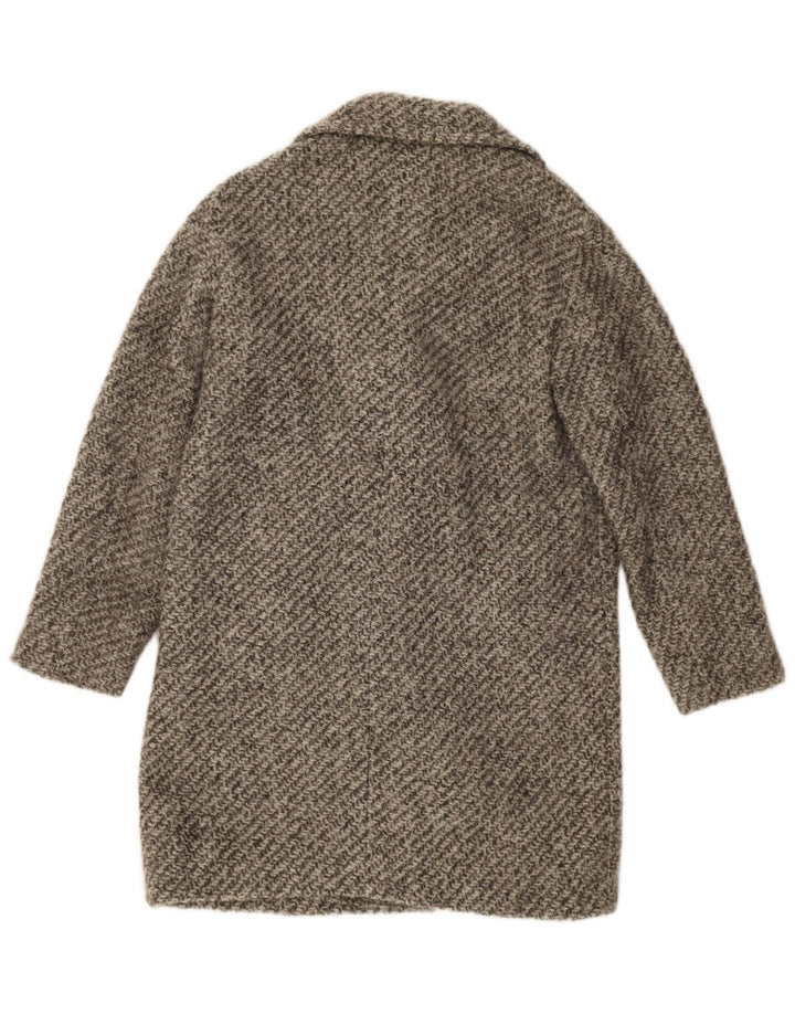 Cappotto doppiopetto oversize da donna Jigsaw UK 6 XS acrilico grigio