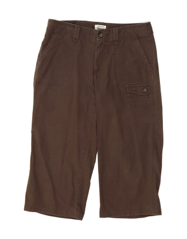 DOCKERS Womens Favorite Fit Cargo Bermuda Shorts US 8 Medium W32  Brown Vintage Dockers and Second-Hand Dockers from Messina Hembry 