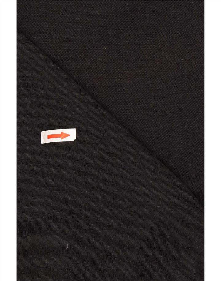 Umbro Tuta da uomo pullover con zip e collo, grande, in poliestere nero