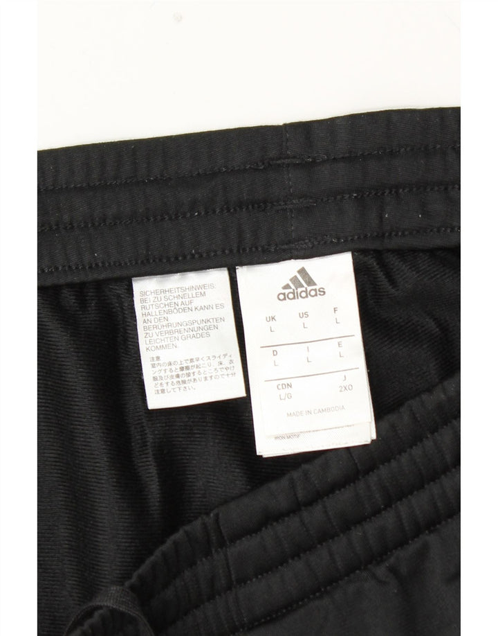 Pantaloni da tuta da uomo ADIDAS Joggers grandi neri in poliestere