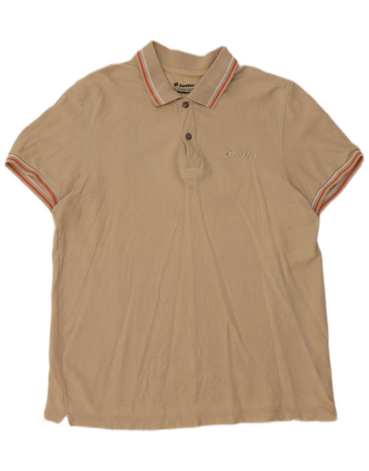 Polo da uomo Lotto Beige medio
