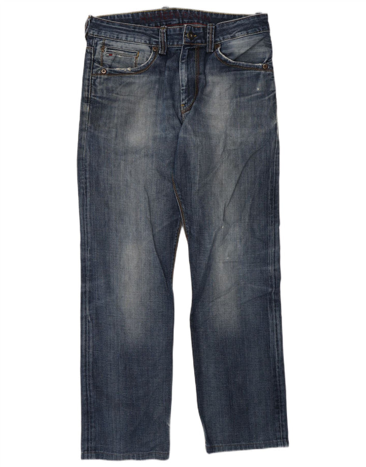 Jeans dritti da uomo Tommy Hilfiger W34 L32 Blu