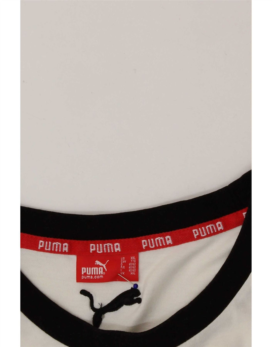 Maglietta grafica da uomo Puma Top 2XL Bianca