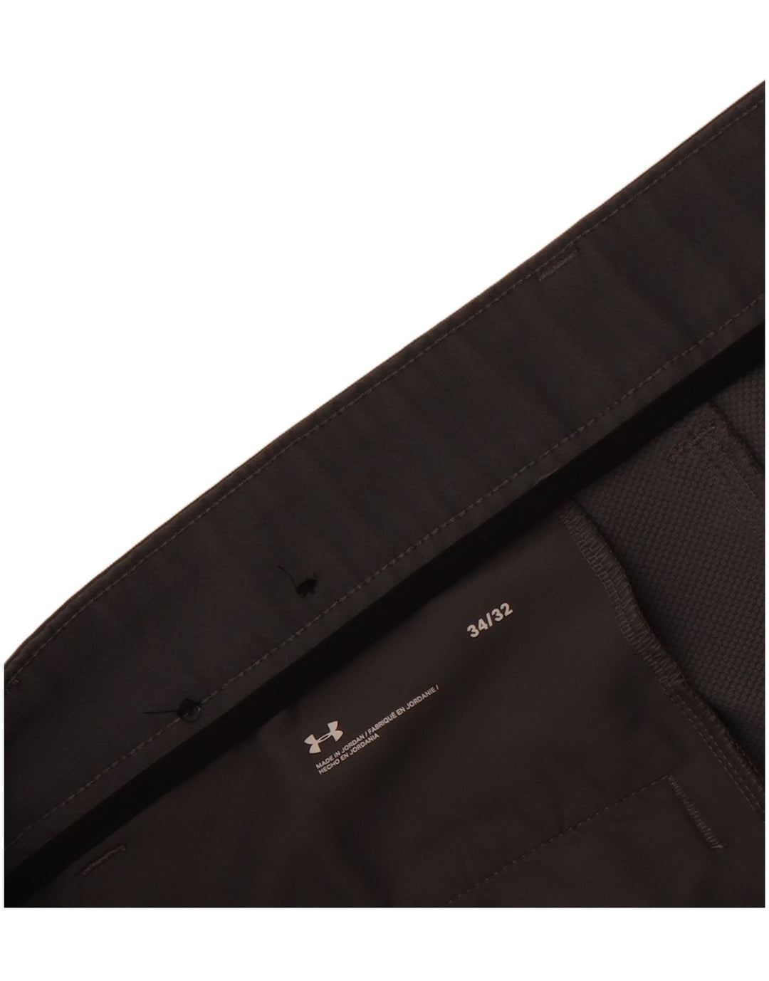 Pantaloni chino dritti da uomo Under Armour W34 L32 Grigi