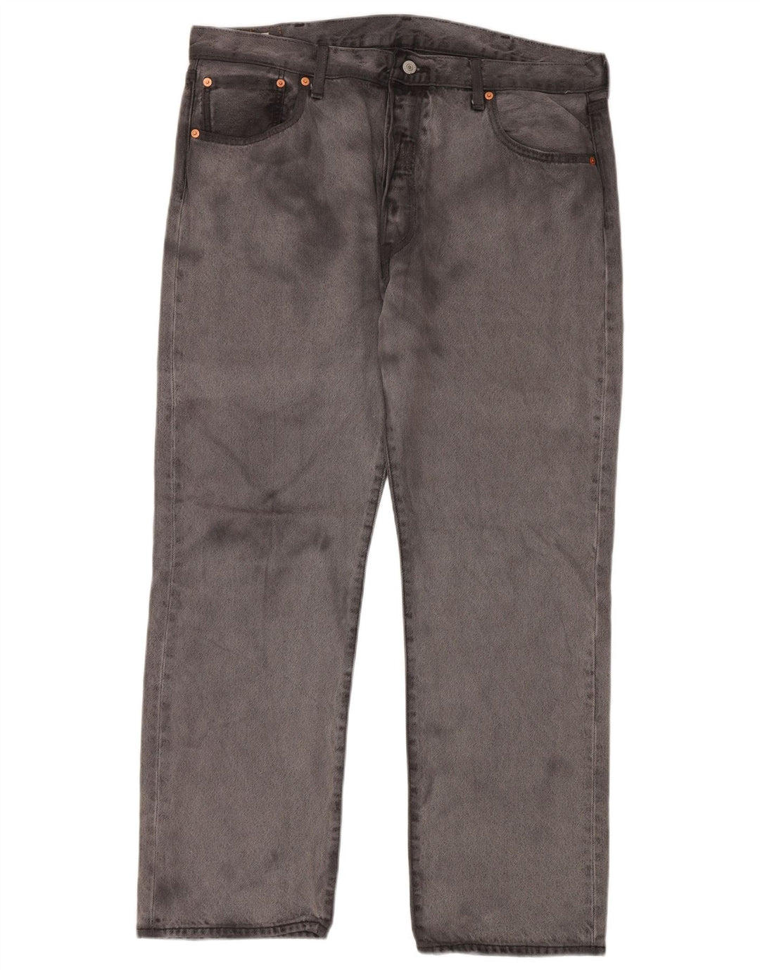 LEVI'S Jeans dritti da uomo 501 W38 L30 Cotone grigio