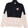 Giacca da tuta grafica da uomo Champion, color block medio blu navy