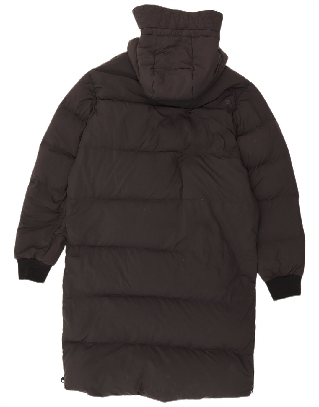 Cappotto imbottito con cappuccio da uomo Adidas UK 38 Poliammide grigio medio