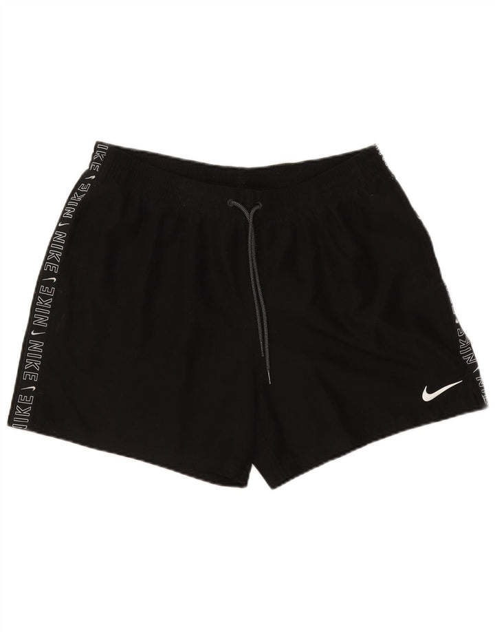 Pantaloncini sportivi grafici da uomo Nike XL poliestere nero