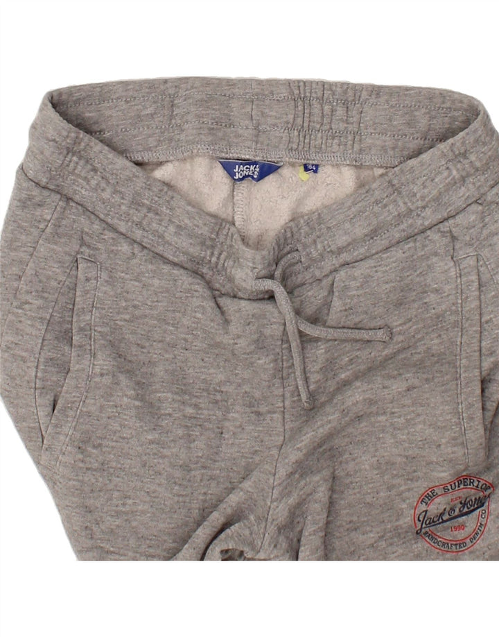 JACK & JONES Boys Sport Shorts 13-14 Years Grey Cotton Vintage Jack & Jones and Second-Hand Jack & Jones from Messina Hembry 