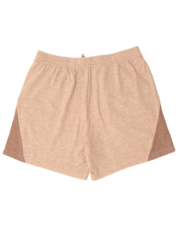 Pantaloncini sportivi Adidas da uomo XL in cotone color block beige