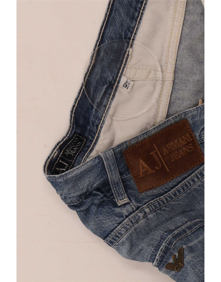Armani Jeans dritti da uomo W33 L31 Blu