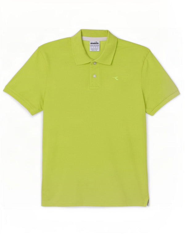 Polo Diadora Uomo Small Verde Cotone