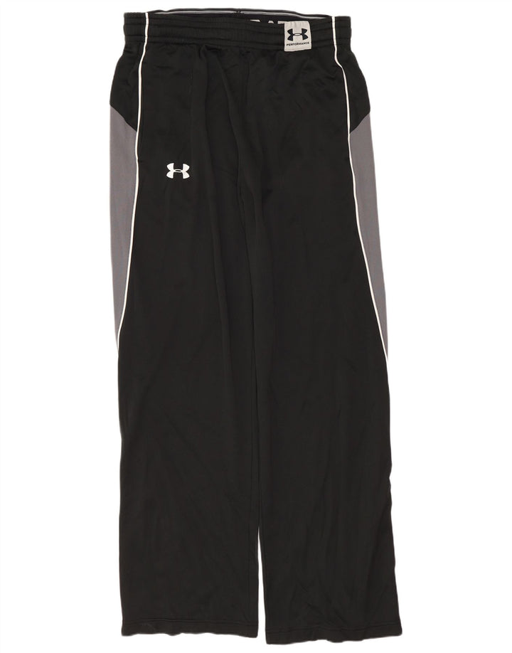 Pantaloni da tuta da uomo Under Armour Poliestere color block medio nero
