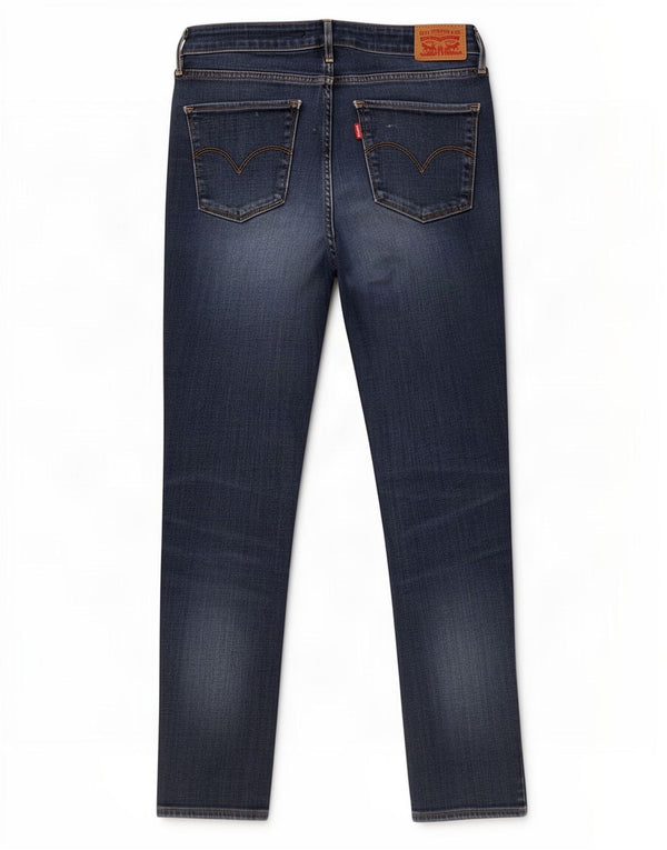 Jeans skinny a vita alta Levi's 721 da donna W29 L27 cotone blu